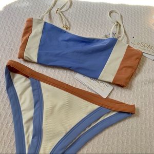 ✨NEW W/TAGS✨ l*space retro bikini set
